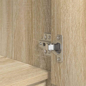 Ντουλάπι Sonoma δρυς 29,5x34x119,5 εκ. Επεξεργασμένο Ξύλο
