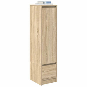 Ντουλάπι Sonoma δρυς 29,5x34x119,5 εκ. Επεξεργασμένο Ξύλο