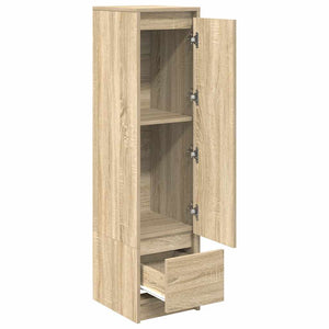Ντουλάπι Sonoma δρυς 29,5x34x119,5 εκ. Επεξεργασμένο Ξύλο