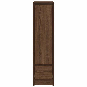 Ντουλάπι Καφέ Δρυς 29,5x34x119,5 εκ. Επεξεργασμένο Ξύλο
