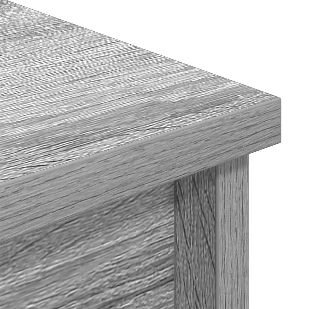 Ντουλάπι Γκρι Sonoma 37,5x35x180 εκ. Επεξεργασμένο Ξύλο