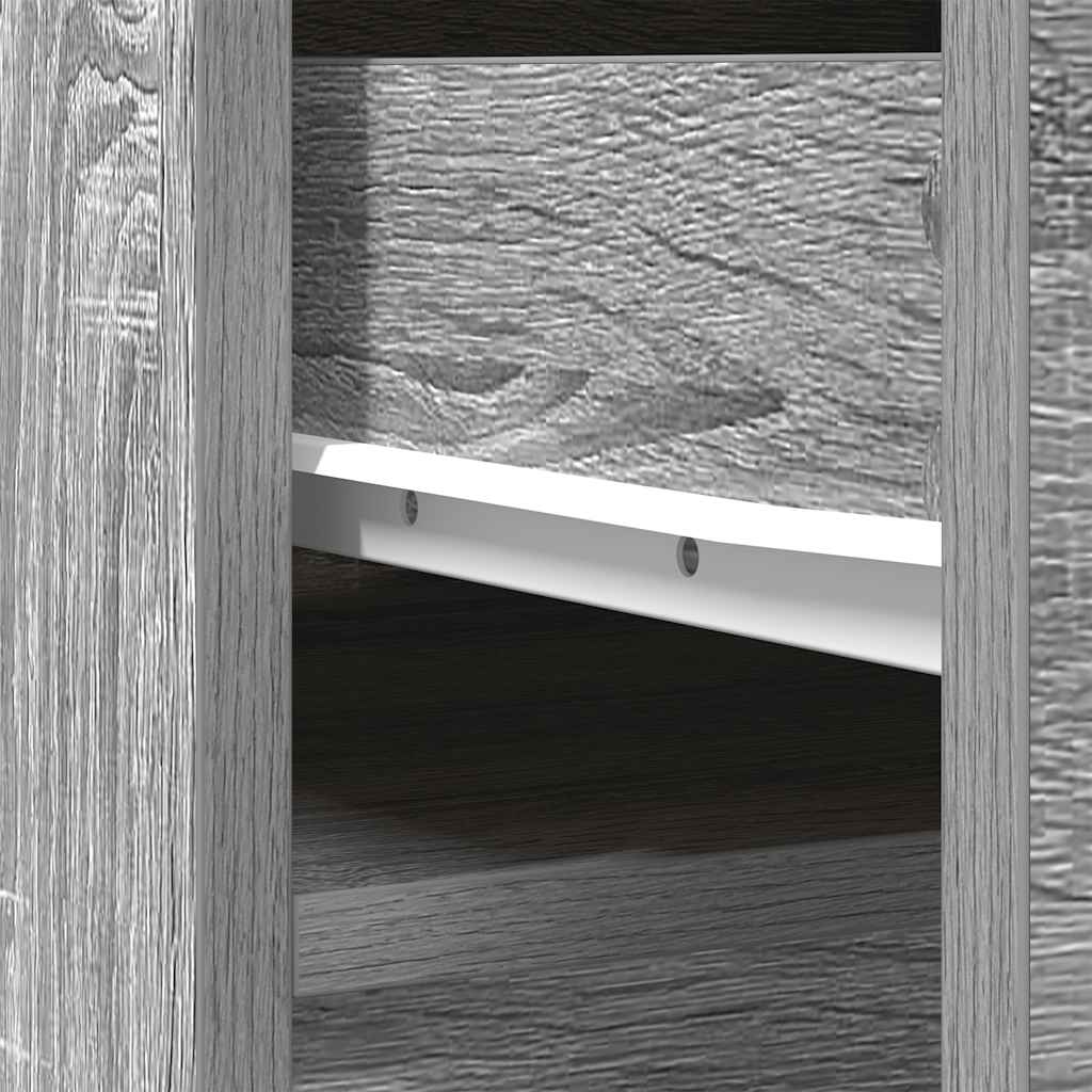 Ντουλάπι Γκρι Sonoma 37,5x35x180 εκ. Επεξεργασμένο Ξύλο