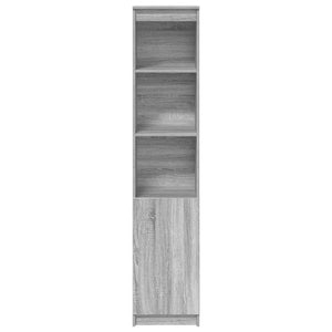 Ντουλάπι Γκρι Sonoma 37,5x35x180 εκ. Επεξεργασμένο Ξύλο - Pakobazaar
