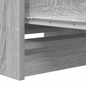 Ντουλάπι Γκρι Sonoma 37,5x35x99 εκ. από Επεξεργασμένο Ξύλο - Pakobazaar
