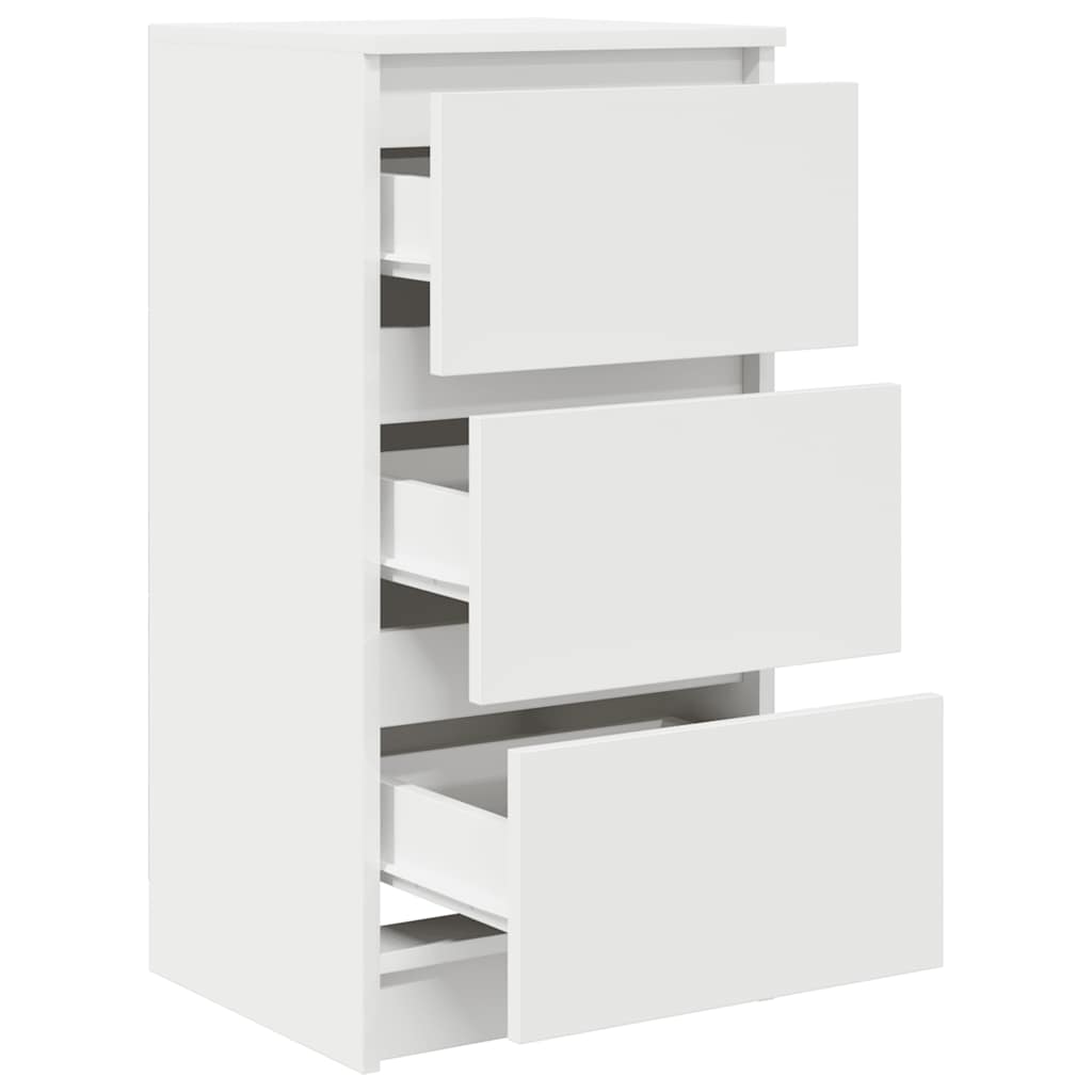 Ντουλάπι Λευκό 85x34x76 εκ. από Επεξεργασμένο Ξύλο