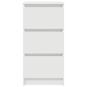 Ντουλάπι Λευκό 85x34x76 εκ. από Επεξεργασμένο Ξύλο