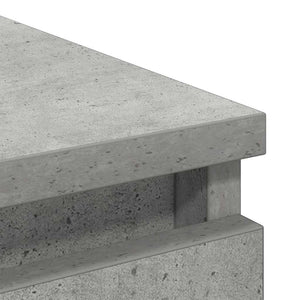 Ντουλάπι Γκρι Σκυροδέματος 37,5x35x76 εκ. Επεξεργασμένο Ξύλο - Pakobazaar