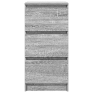 Ντουλάπι Γκρι Sonoma 37,5x35x76 εκ. Ξύλινο μηχανουργικό ξύλο