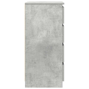 Ντουλάπι Γκρι Σκυροδέματος 37,5x35x76 εκ. Επεξεργασμένο Ξύλο - Pakobazaar