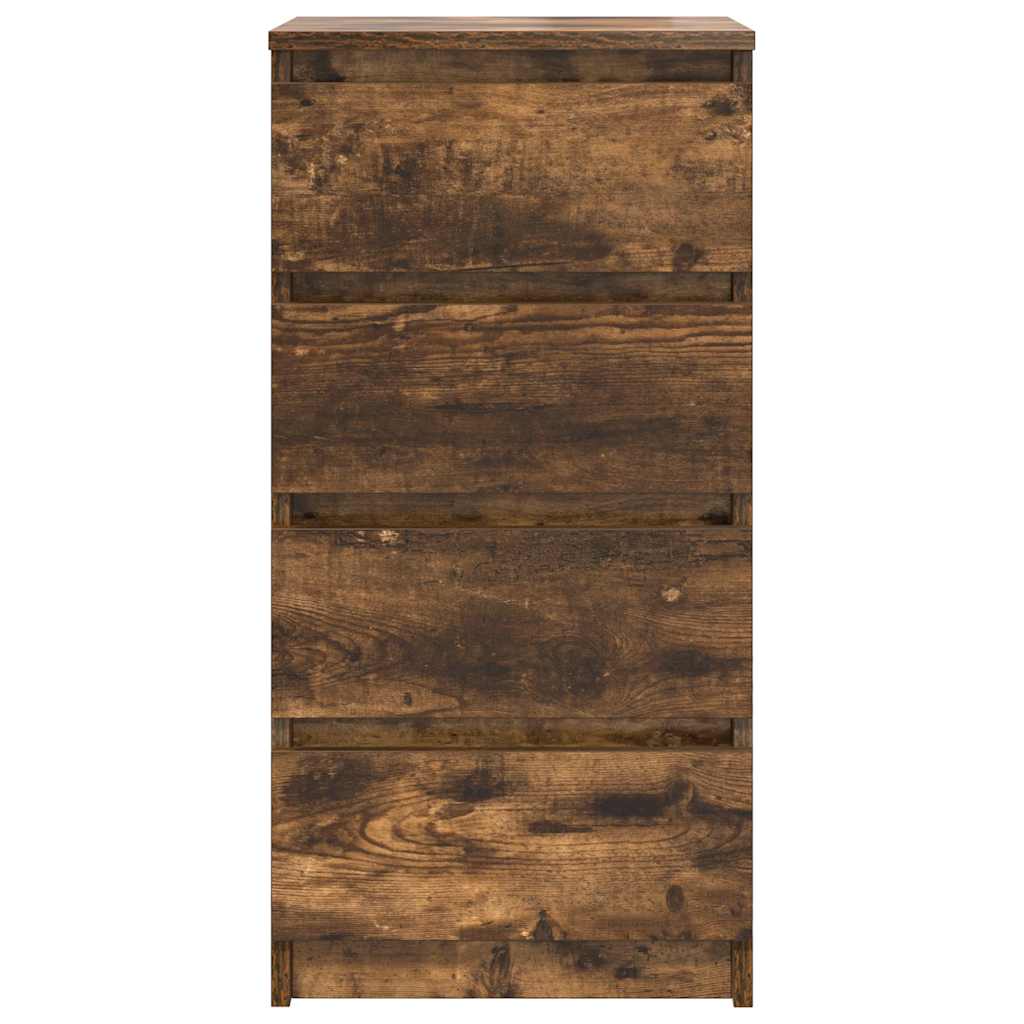 Ντουλάπι Καπνιστή δρυς 37,5x35x76 εκ. Κατασκευασμένο ξύλο