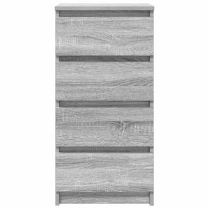 Ντουλάπι Γκρι Sonoma 37,5x35x76 εκ. Ξύλινο μηχανουργικό ξύλο