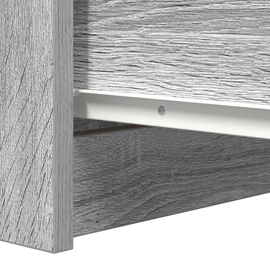 Ντουλάπι Γκρι Sonoma 37,5x35x76 εκ. Ξύλινο μηχανουργικό ξύλο
