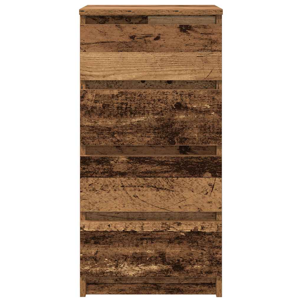 Ντουλάπι Όψη Παλαιού Ξύλου 37,5x35x76εκ. από Επεξεργασμένο Ξύλο