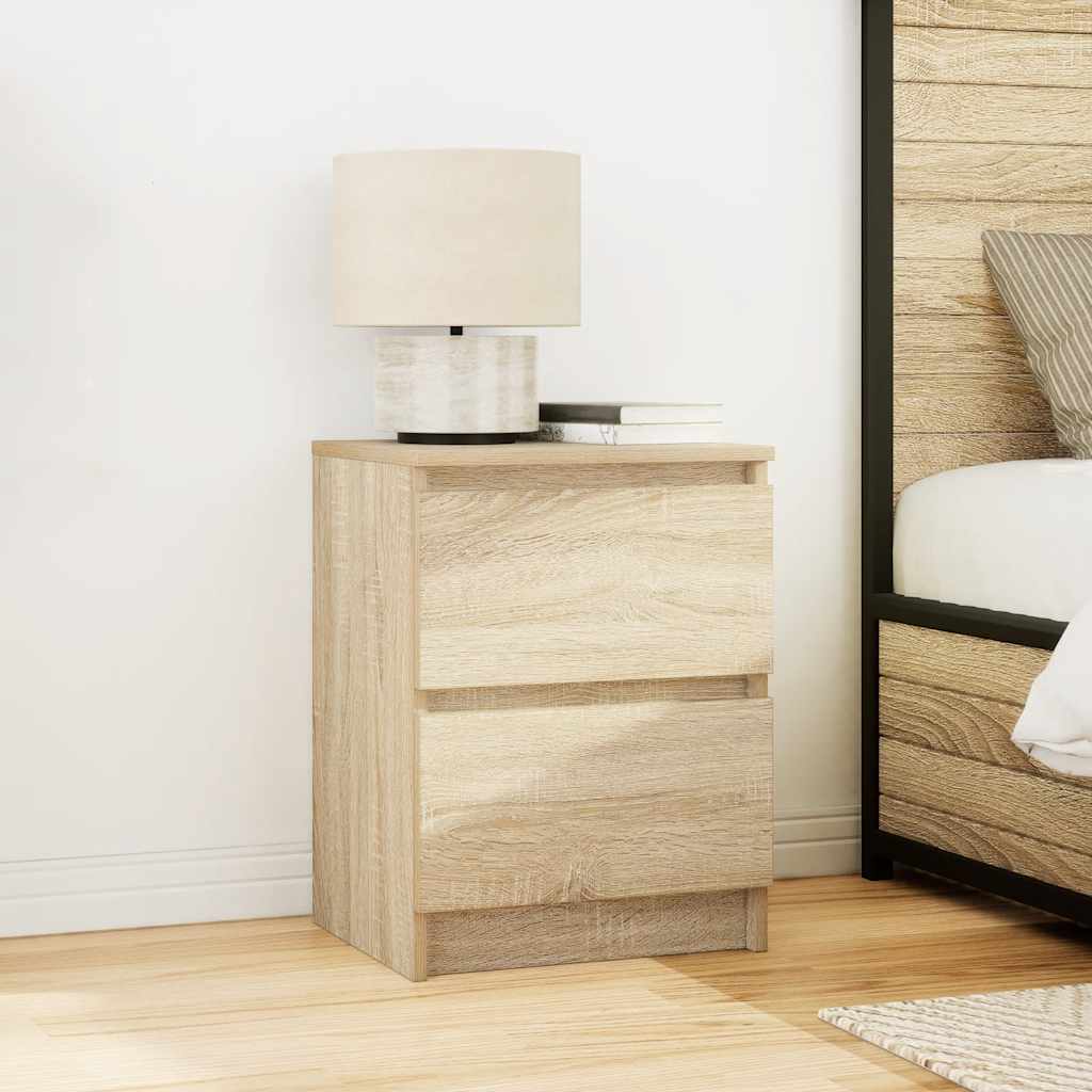 Έπιπλο Τηλεόρασης Sonoma Δρυς 40x35x54 εκ. από Τεχνητό Ξύλο - Pakobazaar