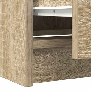 Έπιπλο Τηλεόρασης Sonoma Δρυς 40x35x54 εκ. από Τεχνητό Ξύλο - Pakobazaar