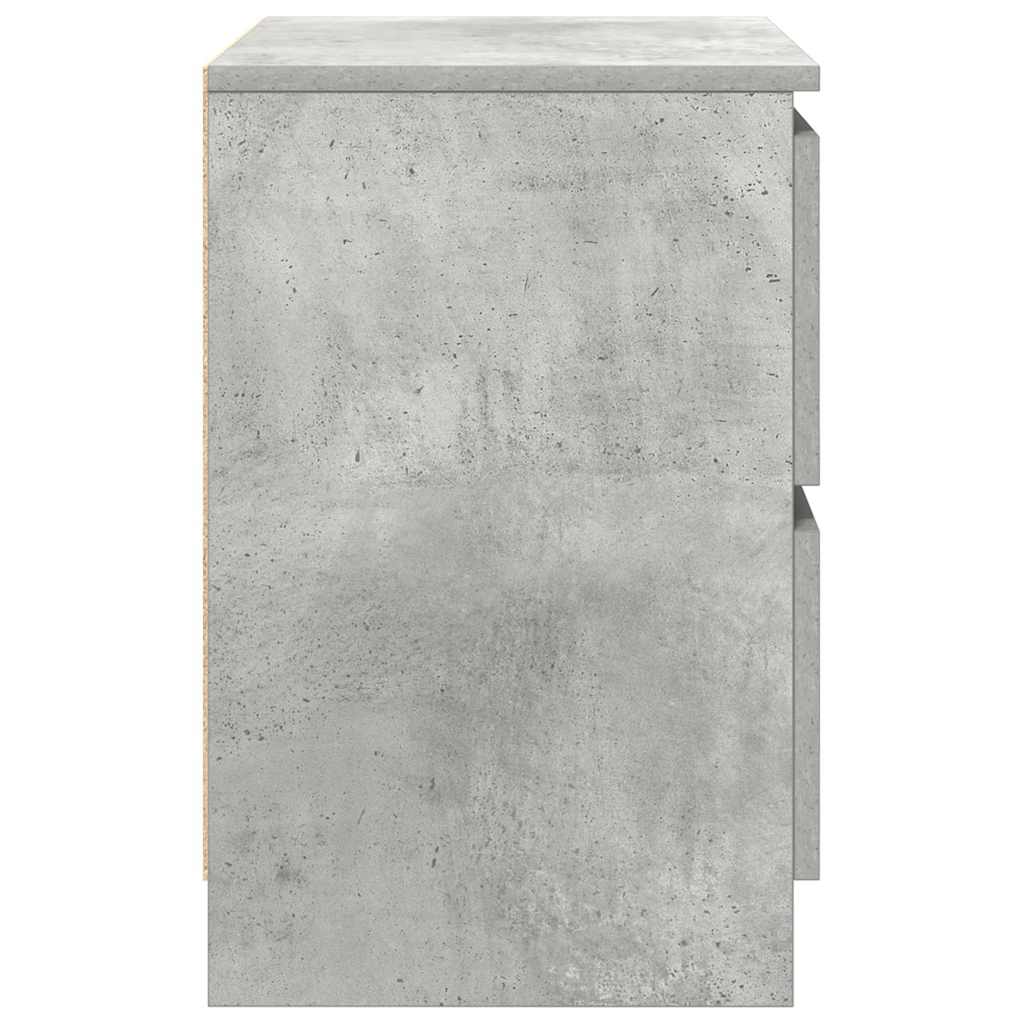 Έπιπλο Τηλεόρασης Γκρι από Σκυρόδεμα 40x35x54 εκ. από Τεχνητό Ξύλο - Pakobazaar