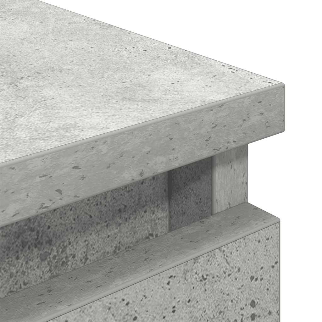 Έπιπλο Τηλεόρασης Γκρι από Σκυρόδεμα 40x35x54 εκ. από Τεχνητό Ξύλο - Pakobazaar