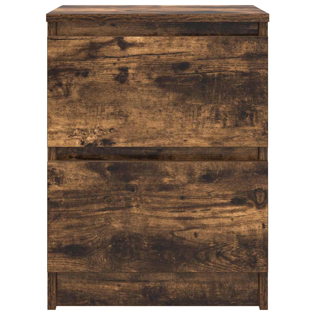 Έπιπλο Τηλεόρασης από Καπνιστή Δρυς 40x35x54 εκ. από Τεχνητό Ξύλο - Pakobazaar