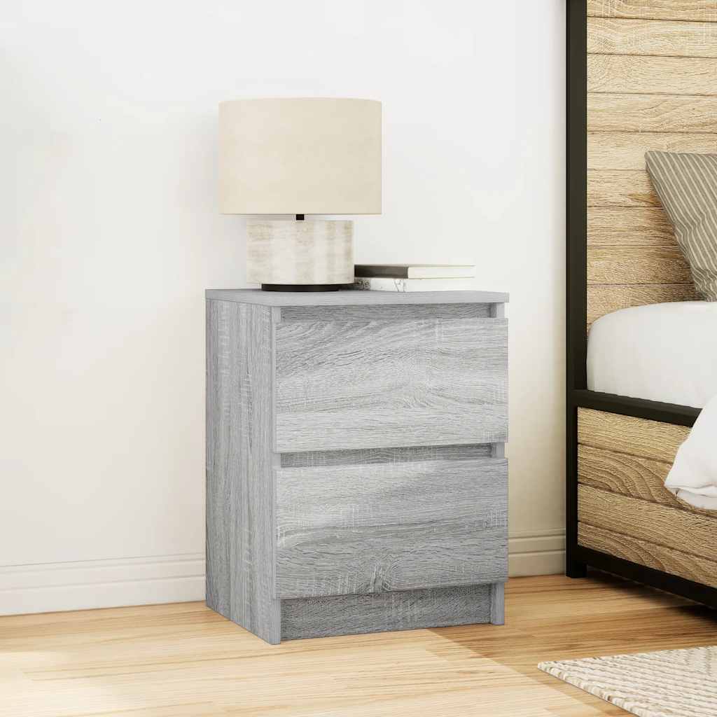 Έπιπλο Τηλεόρασης Γκρι Sonoma 40x35x54 εκ. από Τεχνητό Ξύλο - Pakobazaar