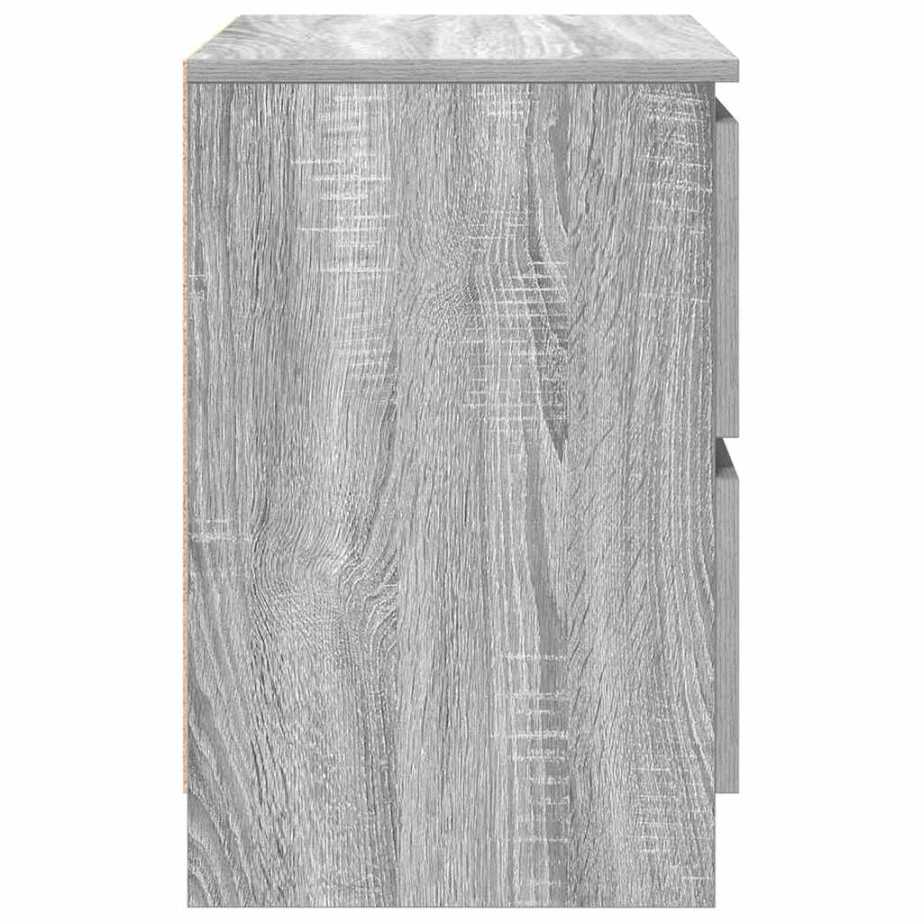Έπιπλο Τηλεόρασης Γκρι Sonoma 40x35x54 εκ. από Τεχνητό Ξύλο - Pakobazaar