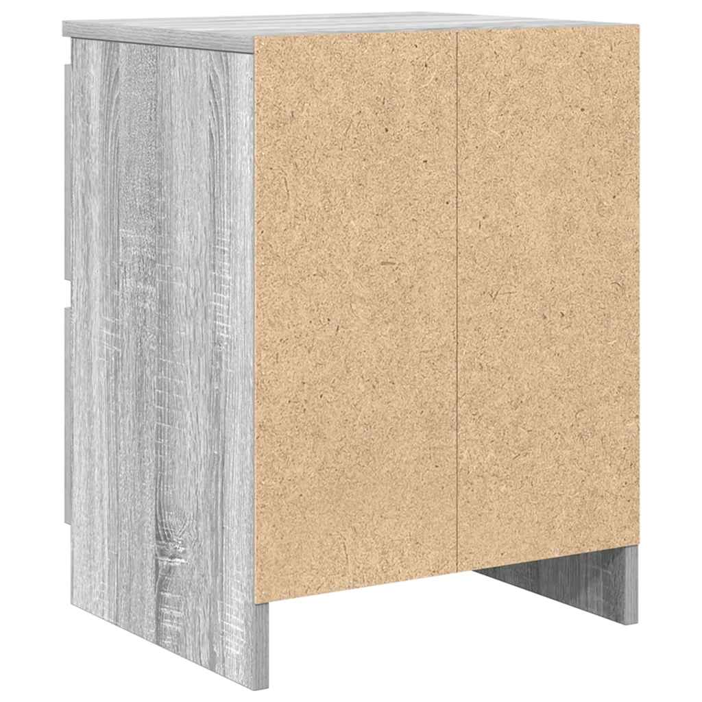Έπιπλο Τηλεόρασης Γκρι Sonoma 40x35x54 εκ. από Τεχνητό Ξύλο - Pakobazaar