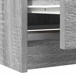 Έπιπλο Τηλεόρασης Γκρι Sonoma 40x35x54 εκ. από Τεχνητό Ξύλο - Pakobazaar