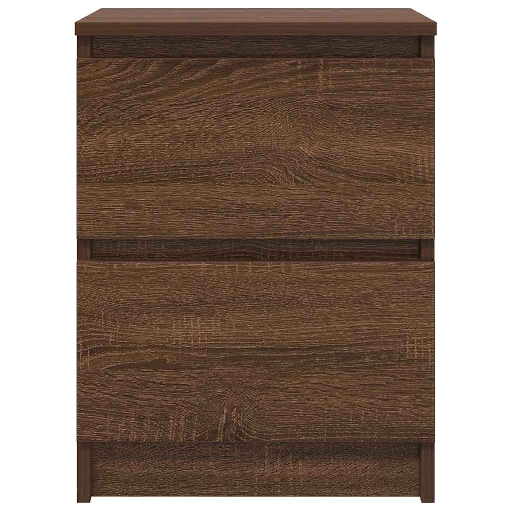 Έπιπλο Τηλεόρασης Καφέ Δρυς 40x35x54 εκ. από Τεχνητό Ξύλο - Pakobazaar