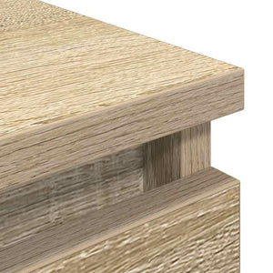 Έπιπλο Τηλεόρασης Sonoma Δρυς 60x35x54 εκ. Επεξ. Ξύλο