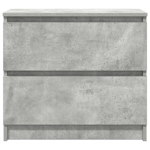 Έπιπλο Τηλεόρασης Γκρι Σκυροδέματος 60x35x54 εκ. Επεξεργ. Ξύλο