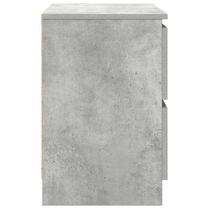 Έπιπλο Τηλεόρασης Γκρι Σκυροδέματος 60x35x54 εκ. Επεξεργ. Ξύλο
