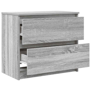 Έπιπλο Τηλεόρασης Γκρι Sonoma 60x35x54 εκ. από Επεξεργ. Ξύλο