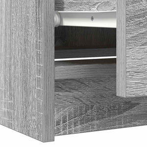 Έπιπλο Τηλεόρασης Γκρι Sonoma 60x35x54 εκ. από Επεξεργ. Ξύλο