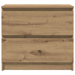 Έπιπλο Τηλεόρασης Αρτισιανή Δρυς 60x35x54 εκ από Επεξεργ. Ξύλο - Pakobazaar