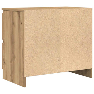 Έπιπλο Τηλεόρασης Αρτισιανή Δρυς 60x35x54 εκ από Επεξεργ. Ξύλο - Pakobazaar