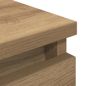 Έπιπλο Τηλεόρασης Αρτισιανή Δρυς 60x35x54 εκ από Επεξεργ. Ξύλο - Pakobazaar