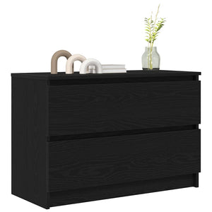 ντουλάπι τηλεόρασης Μαύρο 80x35x54 cm Κατασκευασμένο ξύλο - Pakobazaar