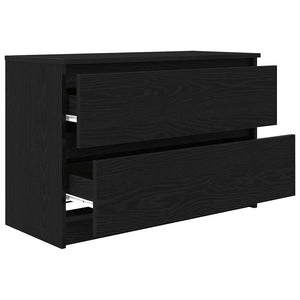 ντουλάπι τηλεόρασης Μαύρο 80x35x54 cm Κατασκευασμένο ξύλο - Pakobazaar