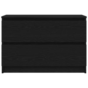ντουλάπι τηλεόρασης Μαύρο 80x35x54 cm Κατασκευασμένο ξύλο - Pakobazaar
