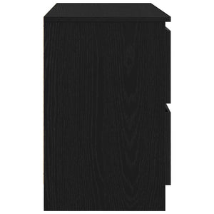 ντουλάπι τηλεόρασης Μαύρο 80x35x54 cm Κατασκευασμένο ξύλο - Pakobazaar