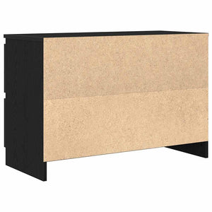 ντουλάπι τηλεόρασης Μαύρο 80x35x54 cm Κατασκευασμένο ξύλο - Pakobazaar