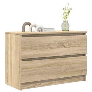 Έπιπλο Τηλεόρασης Sonoma Δρυς 80x35x54 εκ. Επεξ. Ξύλο - Pakobazaar
