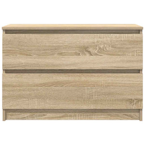 Έπιπλο Τηλεόρασης Sonoma Δρυς 80x35x54 εκ. Επεξ. Ξύλο - Pakobazaar
