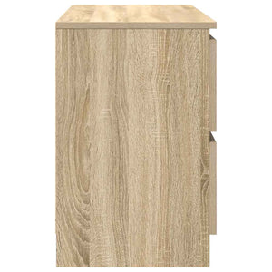 Έπιπλο Τηλεόρασης Sonoma Δρυς 80x35x54 εκ. Επεξ. Ξύλο - Pakobazaar