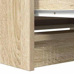 Έπιπλο Τηλεόρασης Sonoma Δρυς 80x35x54 εκ. Επεξ. Ξύλο - Pakobazaar
