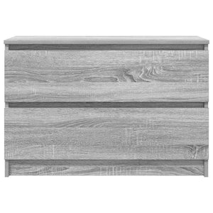 Έπιπλο Τηλεόρασης Γκρι Sonoma 80x35x54 εκ. από Επεξεργ. Ξύλο - Pakobazaar