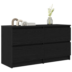ντουλάπι τηλεόρασης Μαύρο 100x35x54 cm Κατασκευασμένο ξύλο - Pakobazaar