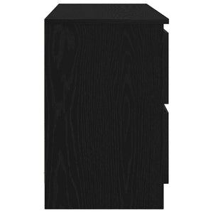 ντουλάπι τηλεόρασης Μαύρο 100x35x54 cm Κατασκευασμένο ξύλο - Pakobazaar