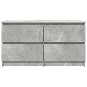Έπιπλο Τηλεόρασης Γκρι Σκυρ. 100x35x54 εκ. Επεξ. Ξύλο