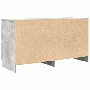 Έπιπλο Τηλεόρασης Γκρι Σκυρ. 100x35x54 εκ. Επεξ. Ξύλο