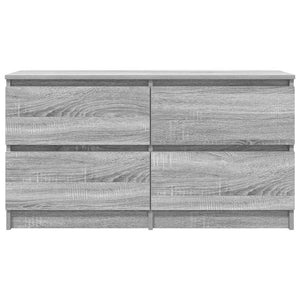 Έπιπλο Τηλεόρασης Γκρι Sonoma 100x35x54 εκ. από Επεξεργ. Ξύλο - Pakobazaar
